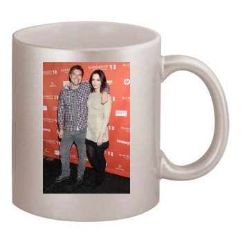 Emily Blunt 11oz Metallic Silver Mug