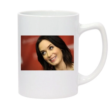 Emily Blunt 14oz White Statesman Mug