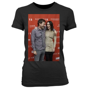 Emily Blunt Women's Junior Cut Crewneck T-Shirt