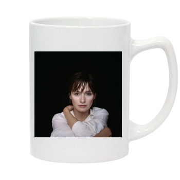 Emily Mortimer 14oz White Statesman Mug