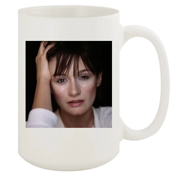 Emily Mortimer 15oz White Mug