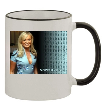 Emma Bunton 11oz Colored Rim & Handle Mug