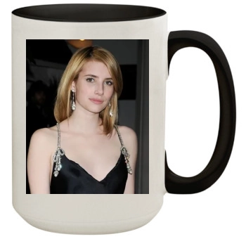 Emma Roberts 15oz Colored Inner & Handle Mug