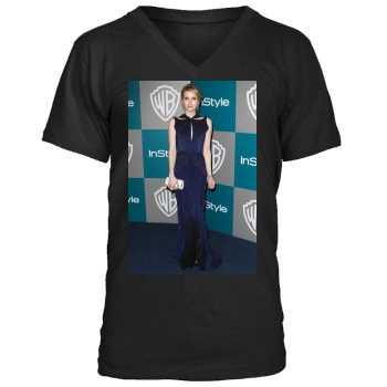 Emma Roberts Men's V-Neck T-Shirt