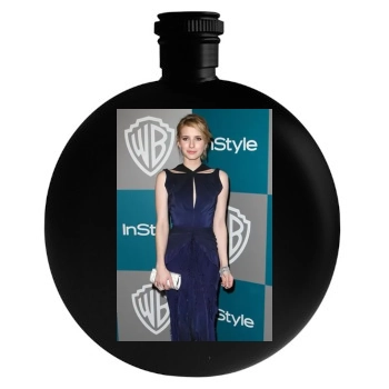 Emma Roberts Round Flask