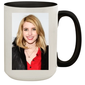 Emma Roberts 15oz Colored Inner & Handle Mug