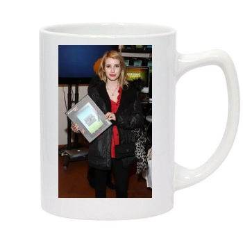 Emma Roberts 14oz White Statesman Mug