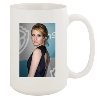 Emma Roberts 15oz White Mug