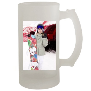 Emma Roberts 16oz Frosted Beer Stein