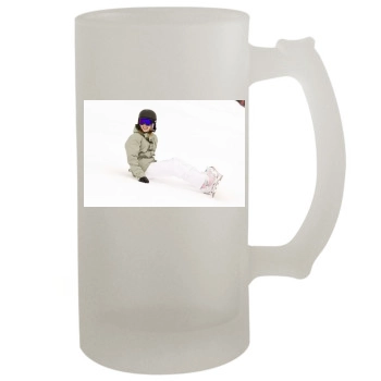 Emma Roberts 16oz Frosted Beer Stein