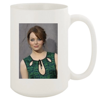 Emma Stone 15oz White Mug