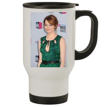 Emma Stone Stainless Steel Travel Mug