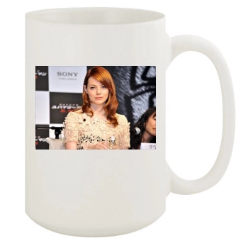 Emma Stone 15oz White Mug