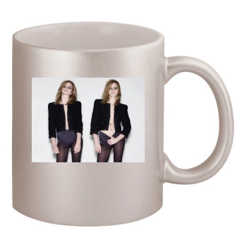 Emma Watson 11oz Metallic Silver Mug