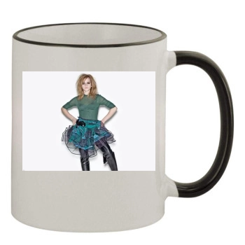 Emma Watson 11oz Colored Rim & Handle Mug