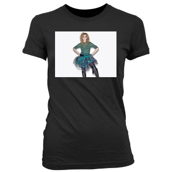 Emma Watson Women's Junior Cut Crewneck T-Shirt