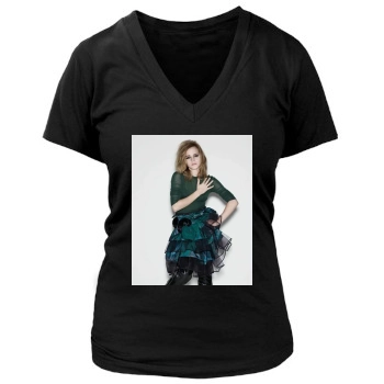 Emma Watson Women's Deep V-Neck TShirt