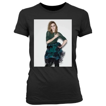 Emma Watson Women's Junior Cut Crewneck T-Shirt