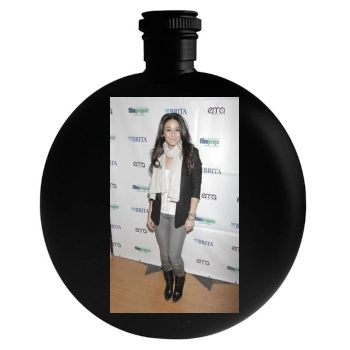 Emmanuelle Chriqui Round Flask