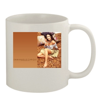 Emmanuelle Chriqui 11oz White Mug