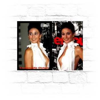 Emmanuelle Chriqui Metal Wall Art