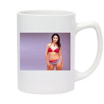 Emmanuelle Chriqui 14oz White Statesman Mug