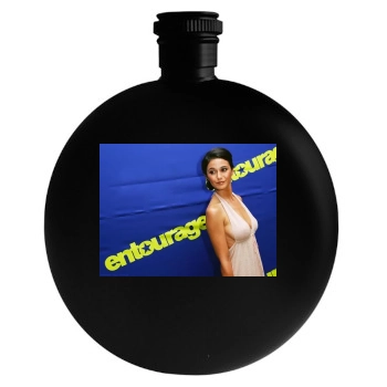 Emmanuelle Chriqui Round Flask