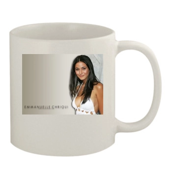 Emmanuelle Chriqui 11oz White Mug