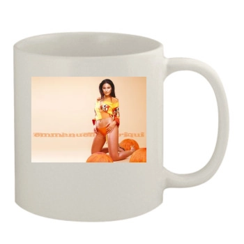 Emmanuelle Chriqui 11oz White Mug