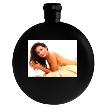 Emmanuelle Chriqui Round Flask