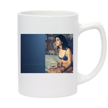 Emmanuelle Chriqui 14oz White Statesman Mug