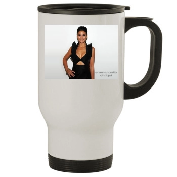 Emmanuelle Chriqui Stainless Steel Travel Mug