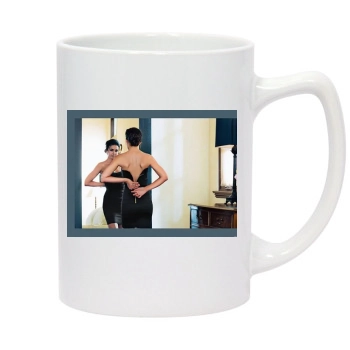 Emmanuelle Chriqui 14oz White Statesman Mug