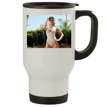 Emmanuelle Chriqui Stainless Steel Travel Mug