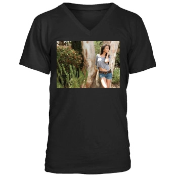 Emmanuelle Chriqui Men's V-Neck T-Shirt