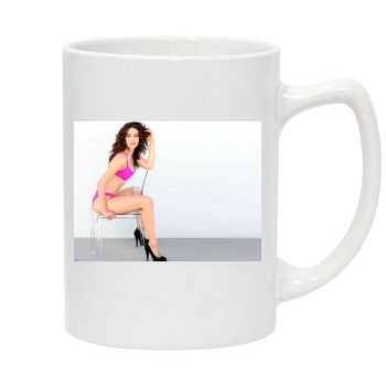 Emmy Rossum 14oz White Statesman Mug