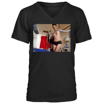 Emmy Rossum Men's V-Neck T-Shirt