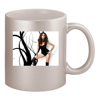 Emmy Rossum 11oz Metallic Silver Mug