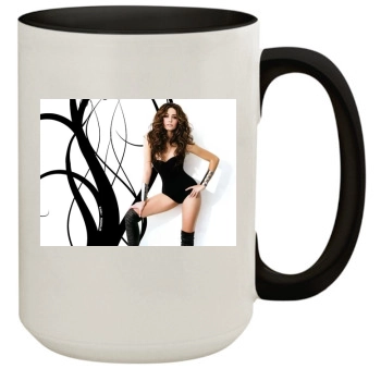 Emmy Rossum 15oz Colored Inner & Handle Mug