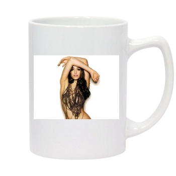 Emmy Rossum 14oz White Statesman Mug