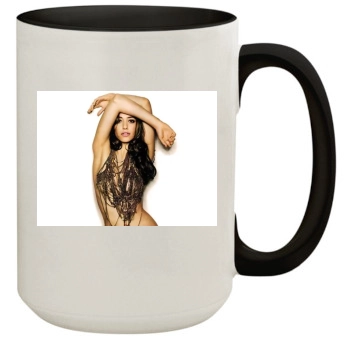 Emmy Rossum 15oz Colored Inner & Handle Mug