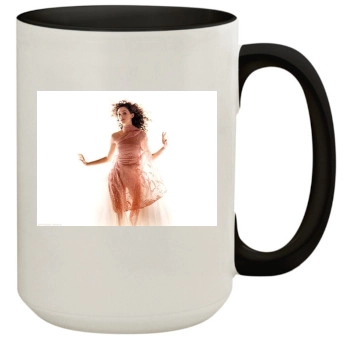 Emmy Rossum 15oz Colored Inner & Handle Mug