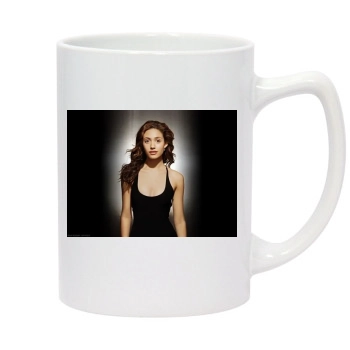 Emmy Rossum 14oz White Statesman Mug