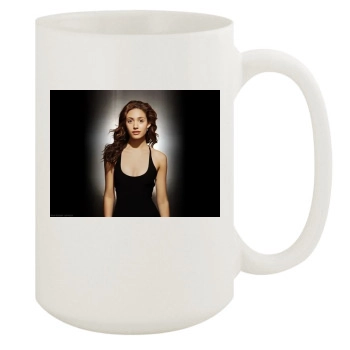 Emmy Rossum 15oz White Mug