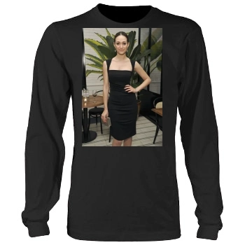 Emmy Rossum Men's Heavy Long Sleeve TShirt