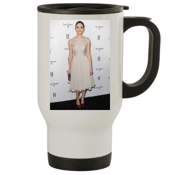 Emmy Rossum Stainless Steel Travel Mug