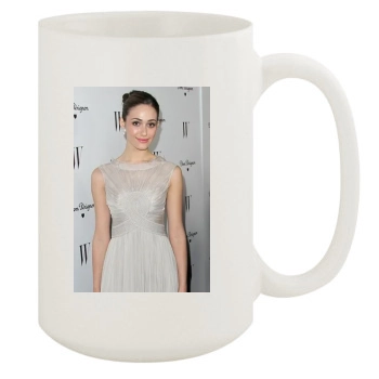 Emmy Rossum 15oz White Mug