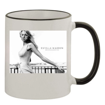 Estella Warren 11oz Colored Rim & Handle Mug