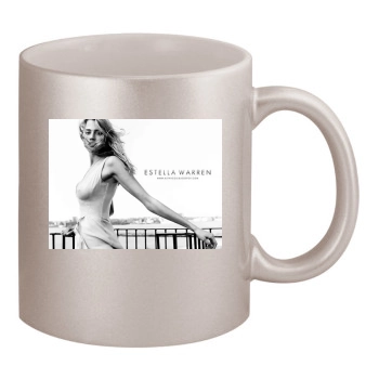 Estella Warren 11oz Metallic Silver Mug