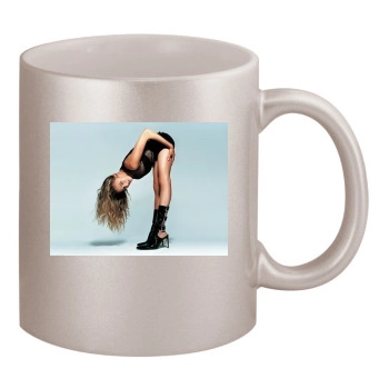 Estella Warren 11oz Metallic Silver Mug